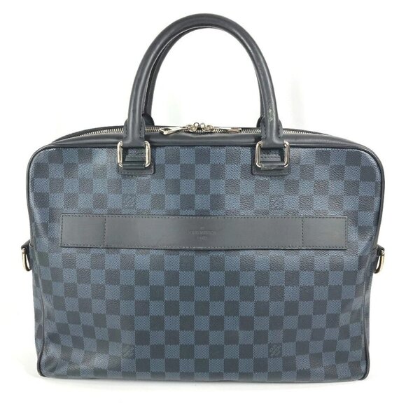 LOUIS VUITTON N41347 Damier Cobalt PortoDocument Business PDB Hand Bag - Picture 1 of 14